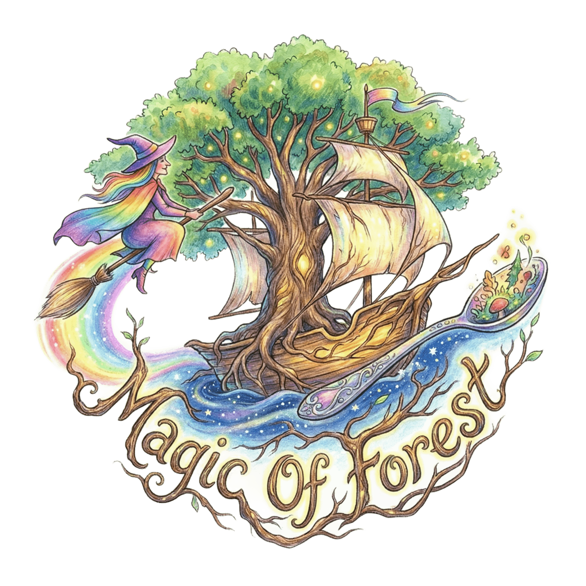 Magic Of Forest シリーズ ロゴ