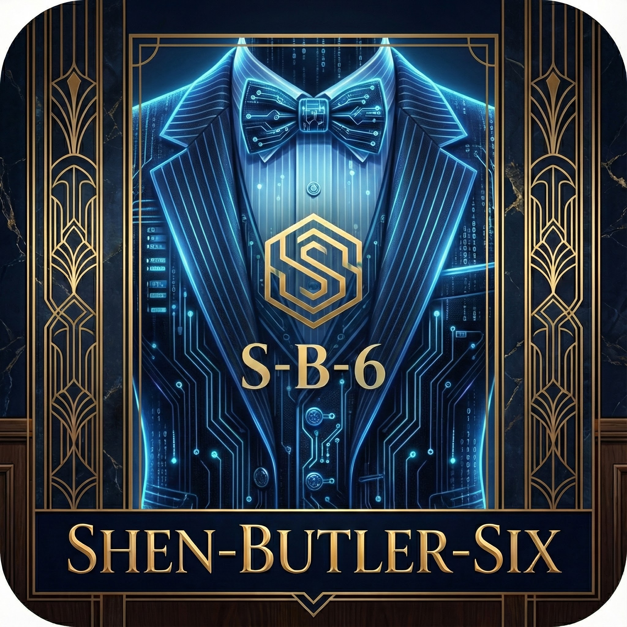 Shen-Buttler-Six ロゴ